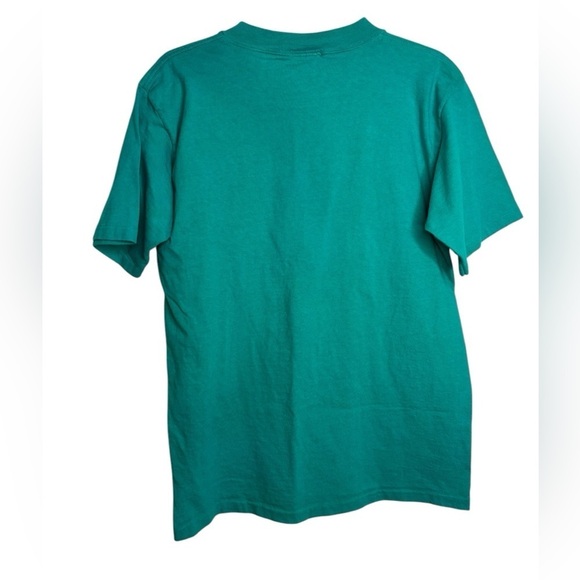 VTG Single Stitch Wearable Art Jeff Low Coyote Dreams Tee Size Large Teal - Picture 6 of 10